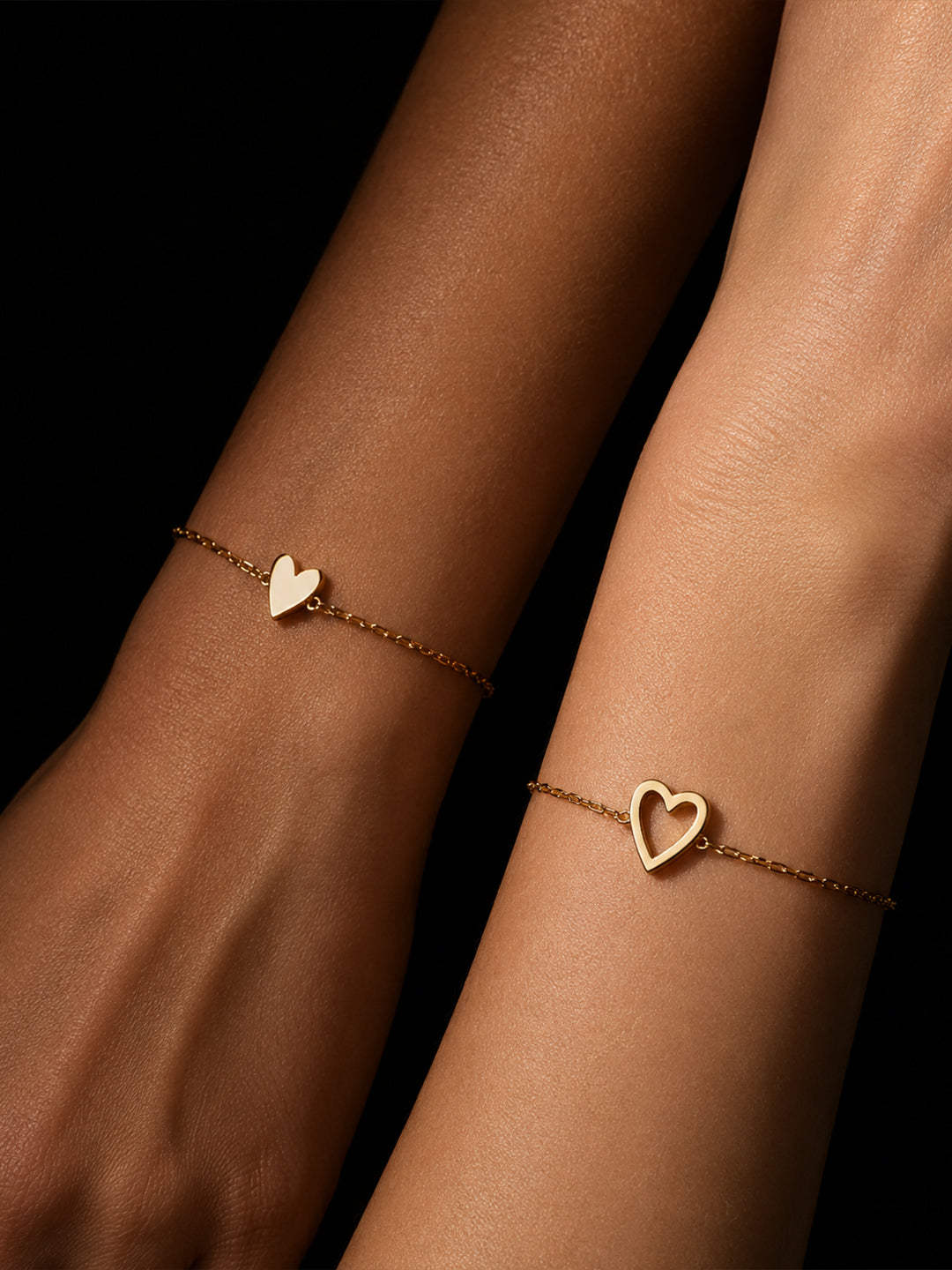 Aura 18K Kalpli Minimalist Bileklik